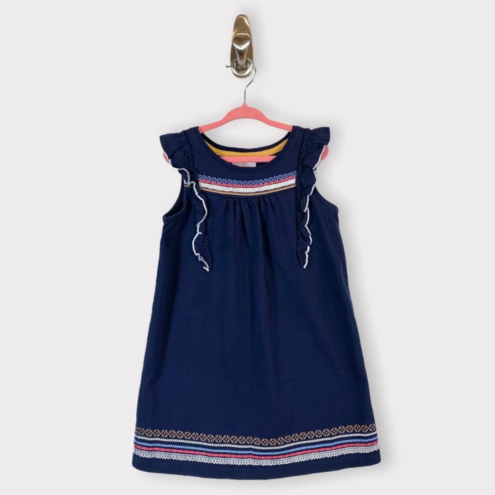 Hanna Andersson Ruffle Flutter Sleeves Dress